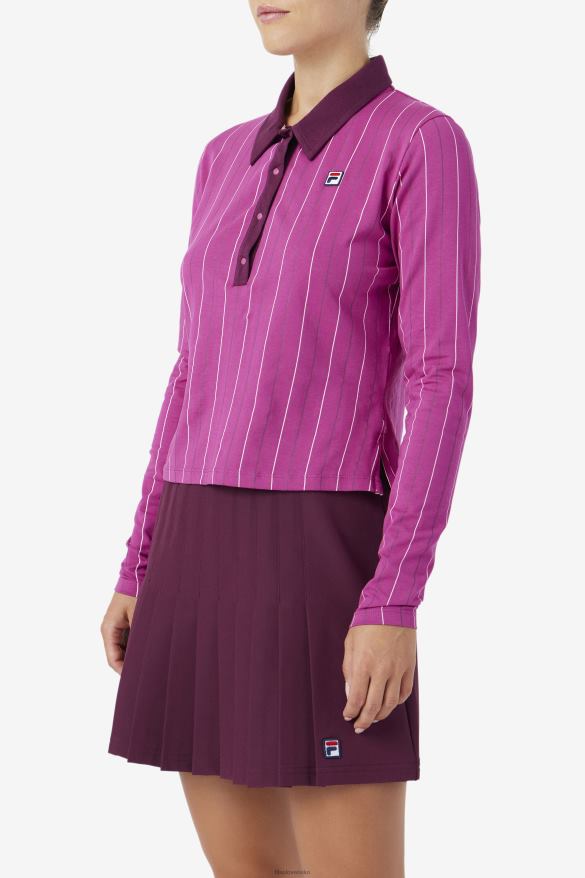 rouge/potpourri/hroznové víno FILA fila rouge/potpourri/hroznové víno jada polo s dlhým rukávom 68Z201384