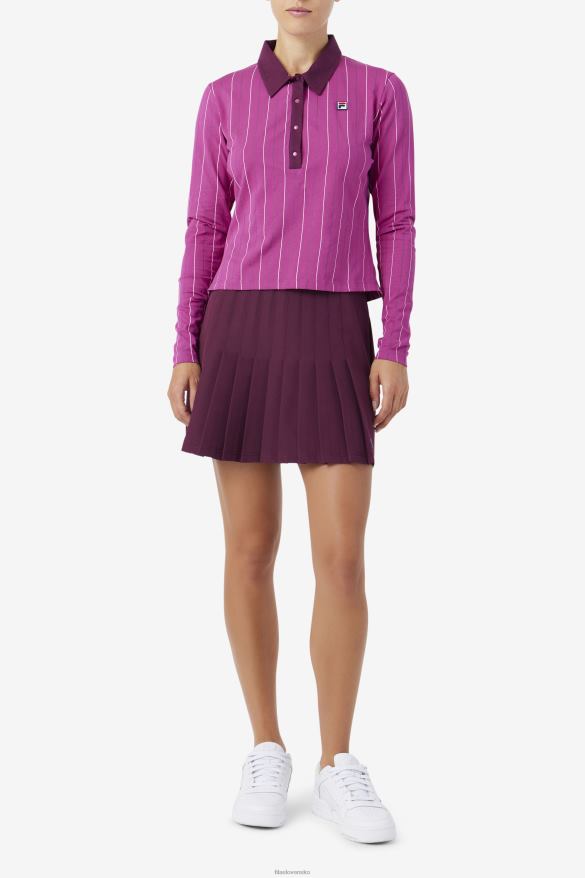 rouge/potpourri/hroznové víno FILA fila rouge/potpourri/hroznové víno jada polo s dlhým rukávom 68Z201384
