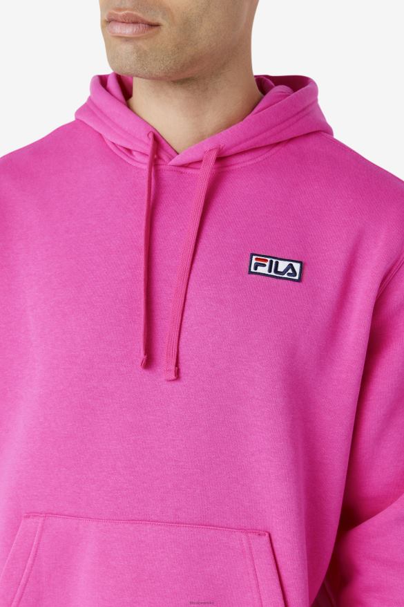 ružová glo FILA algot mikina s kapucňou fila ružová glo 68Z20452