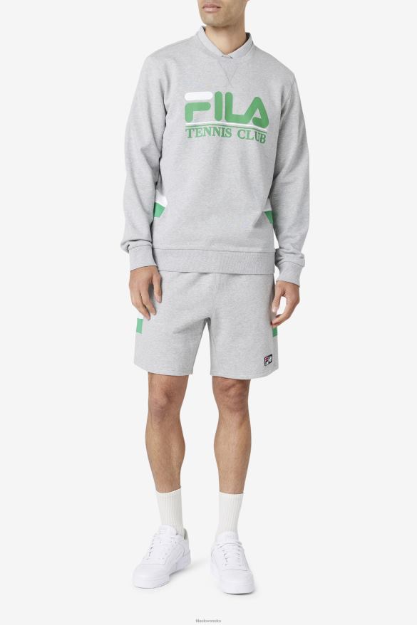 svetlosivá/želé/biela FILA ameh mikina svetlo šedá/želé/biela fila 68Z20467