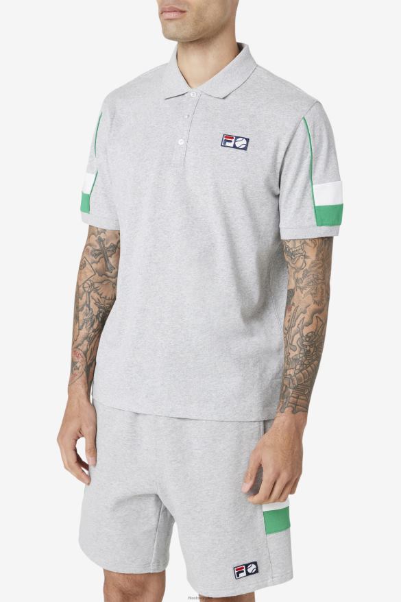 svetlosivá/želé/biela FILA fila coda polo svetlo šedá/želé/biela 68Z20421