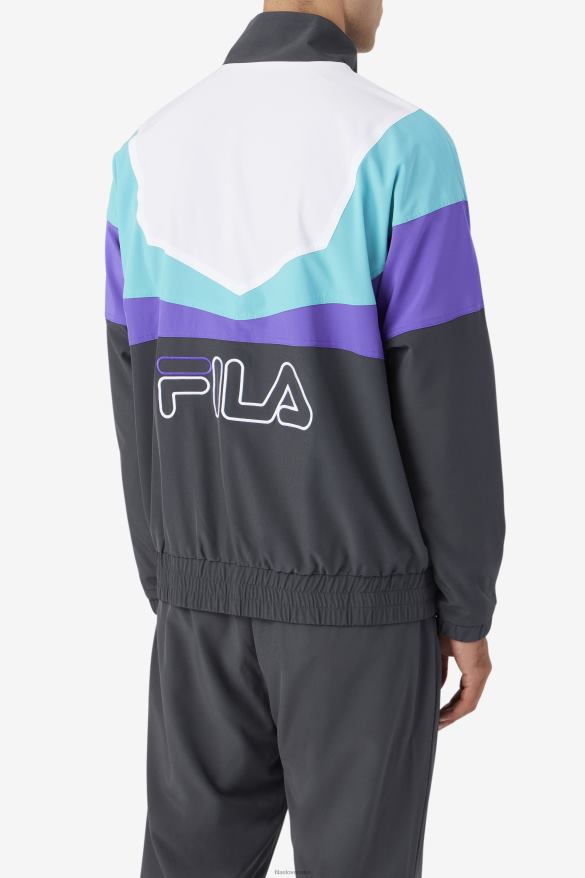tieň/fialová/keramická/biela FILA fila amar tepláková bunda tieňová/fialová/keramická/biela 68Z20847