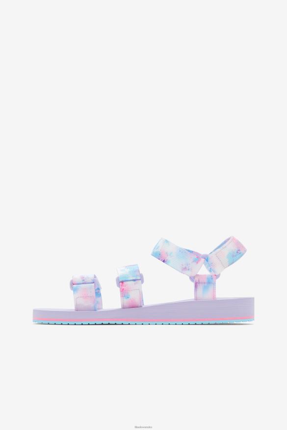 vres multi/biely/fialový FILA dámsky drifter ts tie dye fila multi/biely/fialový vres 68Z201358