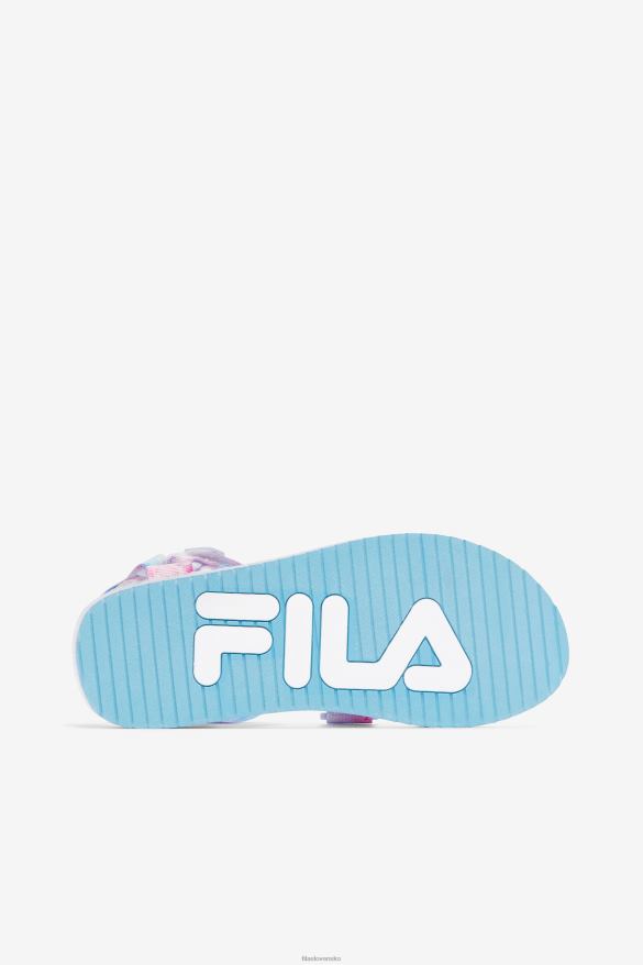 vres multi/biely/fialový FILA dámsky drifter ts tie dye fila multi/biely/fialový vres 68Z201358