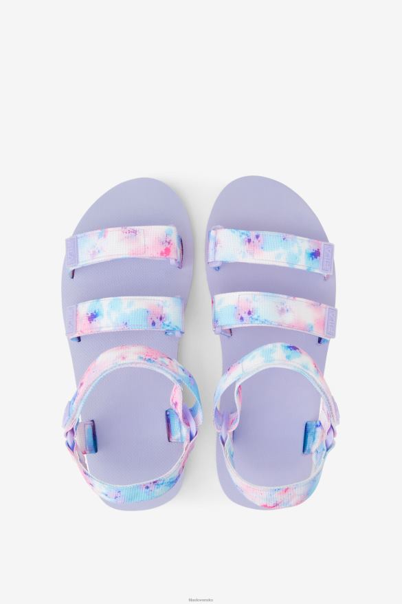 vres multi/biely/fialový FILA dámsky drifter ts tie dye fila multi/biely/fialový vres 68Z201358