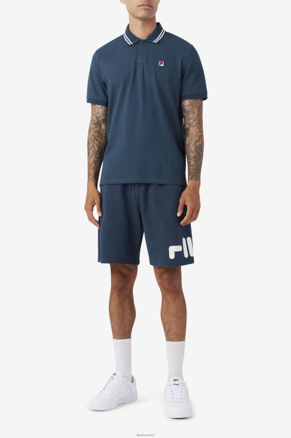 zelenozelená/egret/námorník FILA fila zelenozelená/egret/navy zeshawn krátky 68Z20658