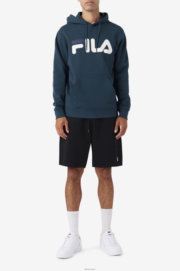 zelenozelená/egret/námorník FILA mikina s kapucňou fila teal/egret/navy samari 68Z20490