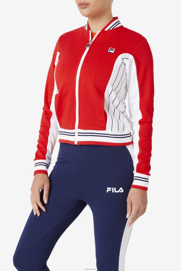 červená/biela/námorná FILA bunda fila červená/biela/námornícka settanta ii 68Z201780