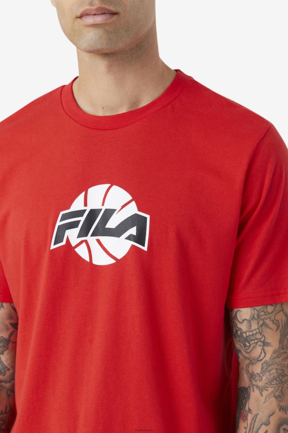 červená/biela/čierna FILA nomi tričko fila červená/biela/čierna 68Z20224