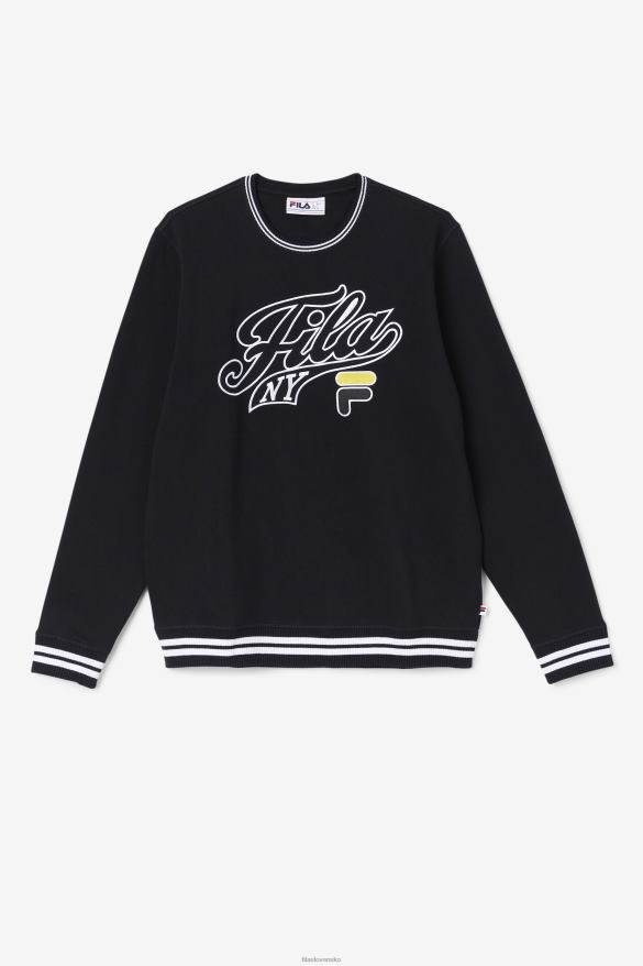 čierna/biela/mimóza FILA mikina fila black/white/mimosa taylor crewneck 68Z20496