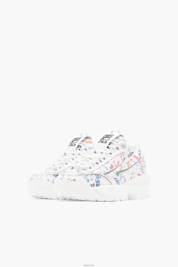 čierna/biela/multi FILA malý detský disruptor 2 exp čierno/biela/multi fila 68Z202183