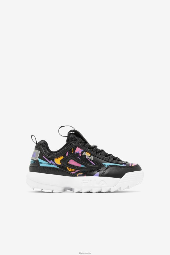 čierna/žuvačková/biela FILA čierna/žuvačková/biela fila small children disruptor 2 premium 68Z202199