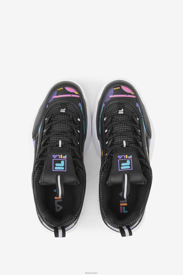 čierna/žuvačková/biela FILA čierna/žuvačková/biela fila small children\ disruptor 2 premium 68Z202199