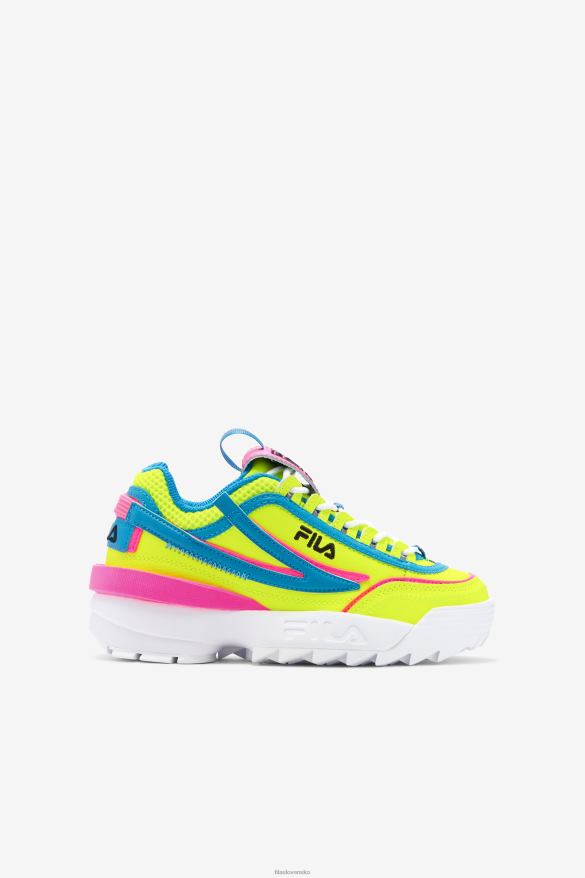 žltá/atómová modrá/ružová FILA žltá/atómová modrá/ružová little kids disruptor 2 exp fila 68Z202190