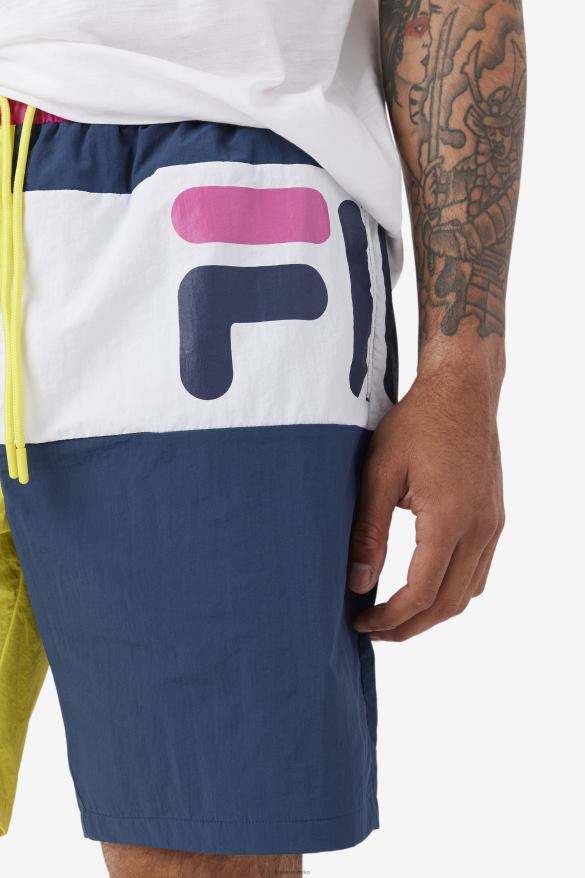 žltá/námornícka/biela FILA žltá/námornícka/biela cosire plávať short fila 68Z20666